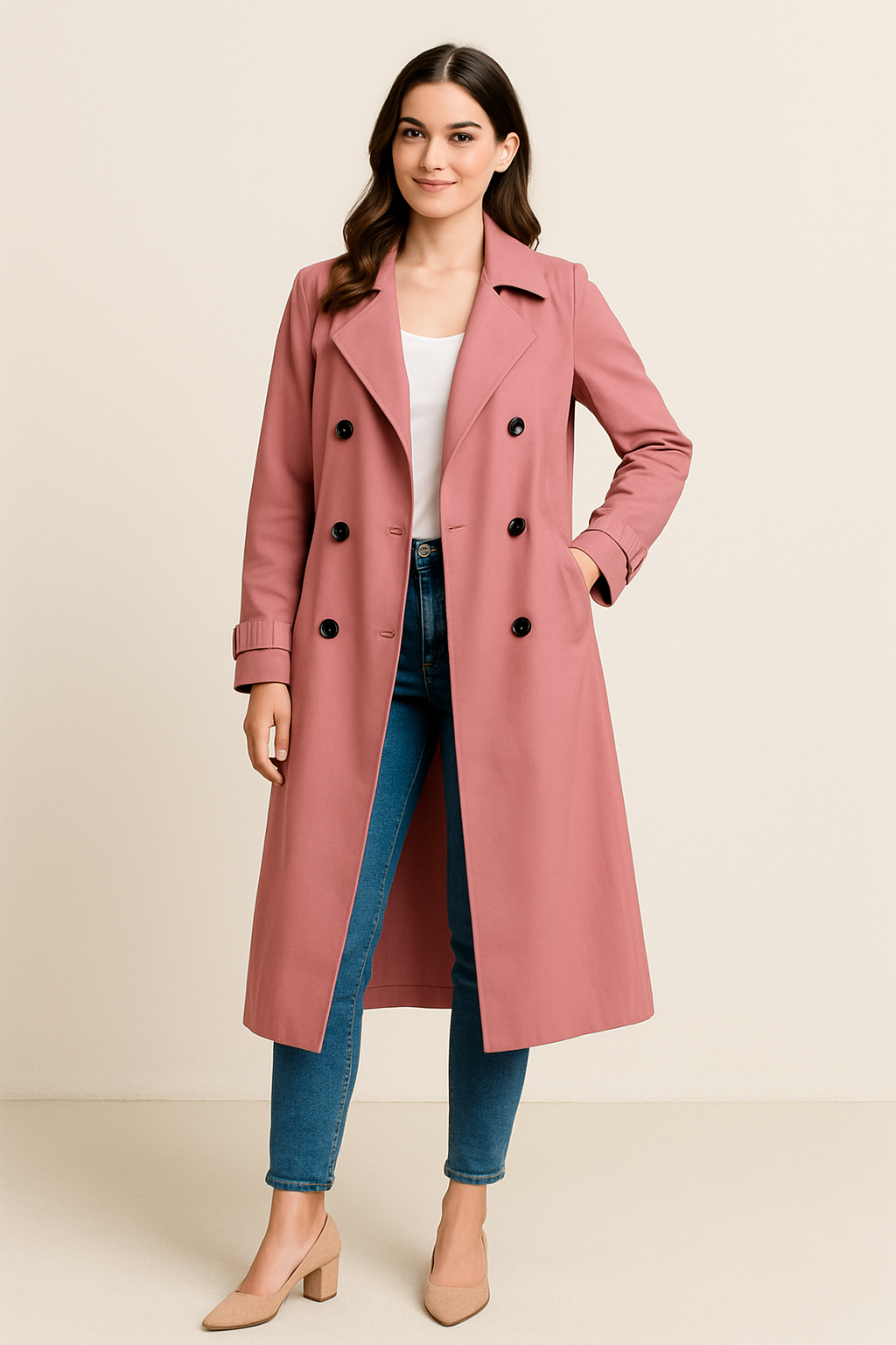 Marveille | Zoe - Long manteau trench