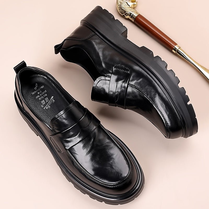 Marveille | Aidan – Mocassins en Cuir pour Hommes au Style Classique et Décontracté