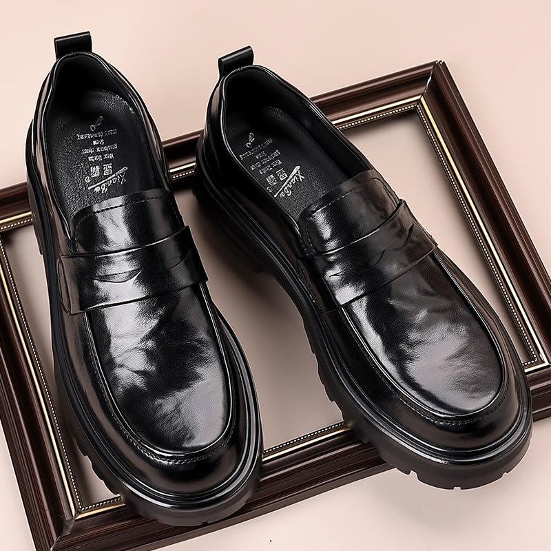 Marveille | Aidan – Mocassins en Cuir pour Hommes au Style Classique et Décontracté