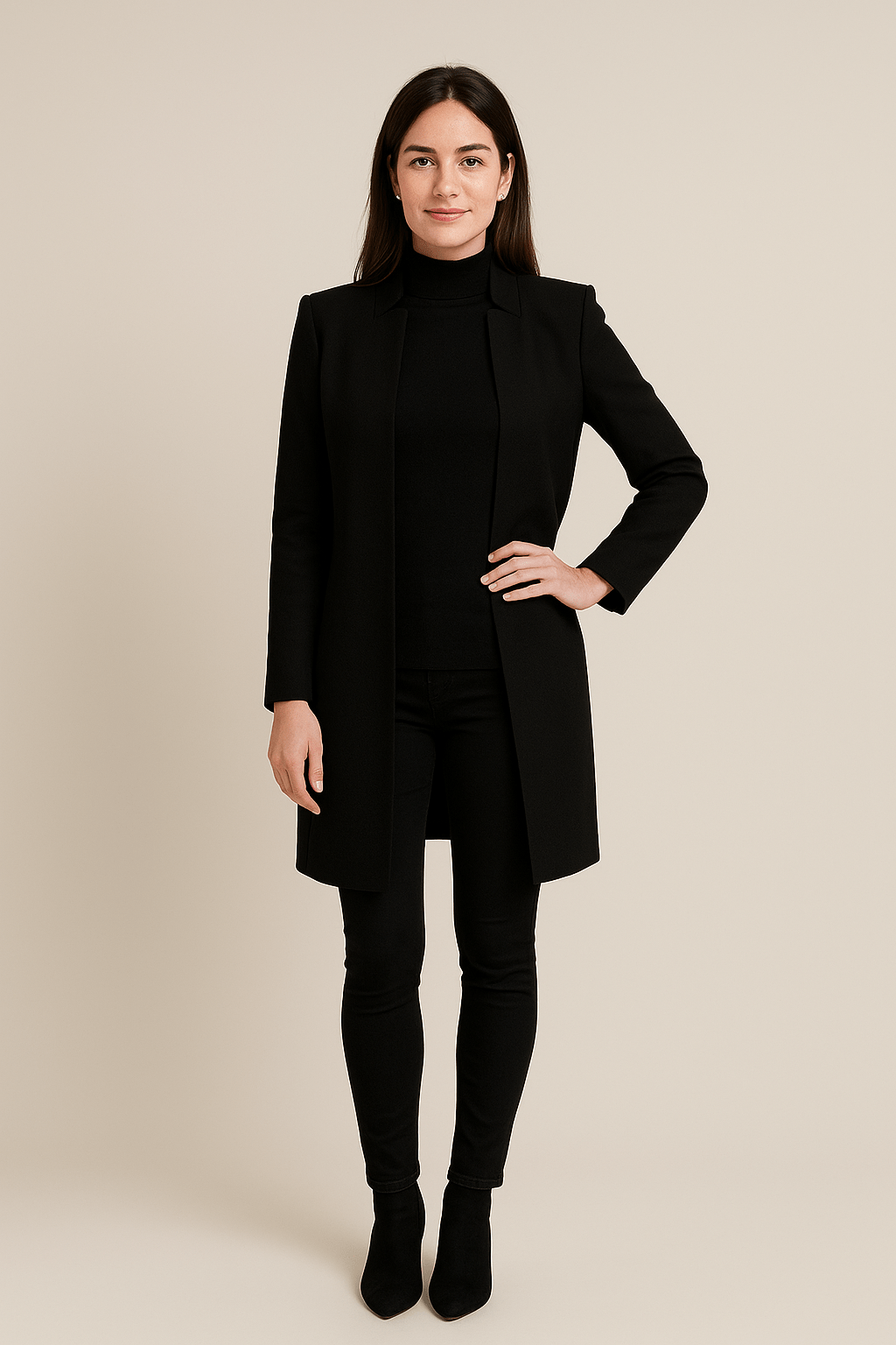 Marveille | Selina – Manteau long ajusté pour femmes