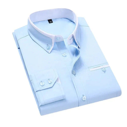 Marveille | Chemise élégante à manches longues pour hommes - Style décontracté