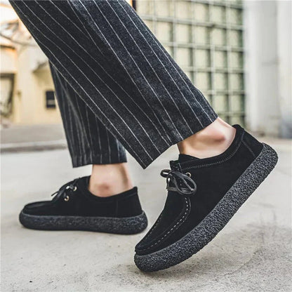 Marveille | Euan – Mocassins en Cuir pour Hommes à Enfiler au Design Moderne