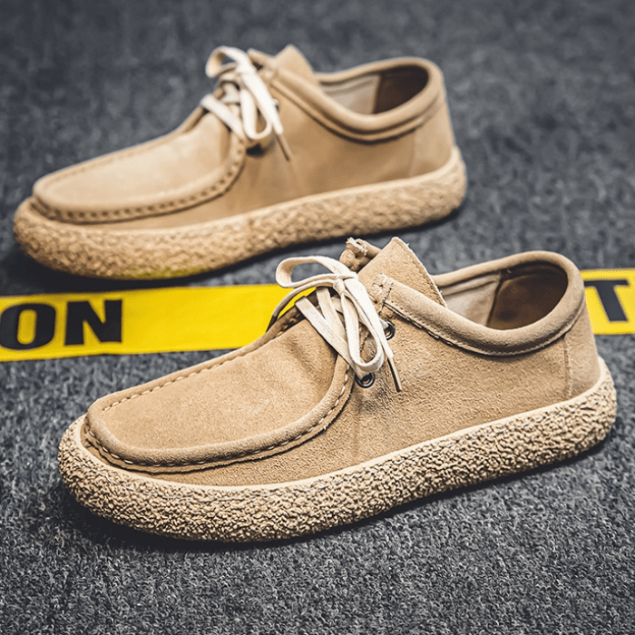 Marveille | Euan – Mocassins en Cuir pour Hommes à Enfiler au Design Moderne