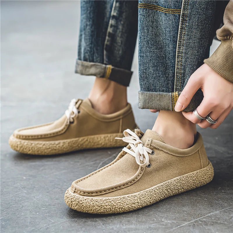 Marveille | Euan – Mocassins en Cuir pour Hommes à Enfiler au Design Moderne