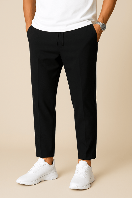 Marveille | Pantalons légers décontractés à coupe relax et taille élastique
