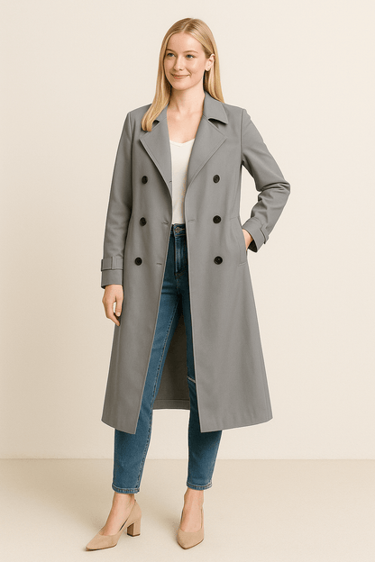 Marveille | Zoe - Long manteau trench