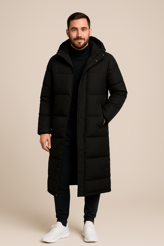 Marveille | Struan – Manteau d'hiver matelassé avec capuche pour homme